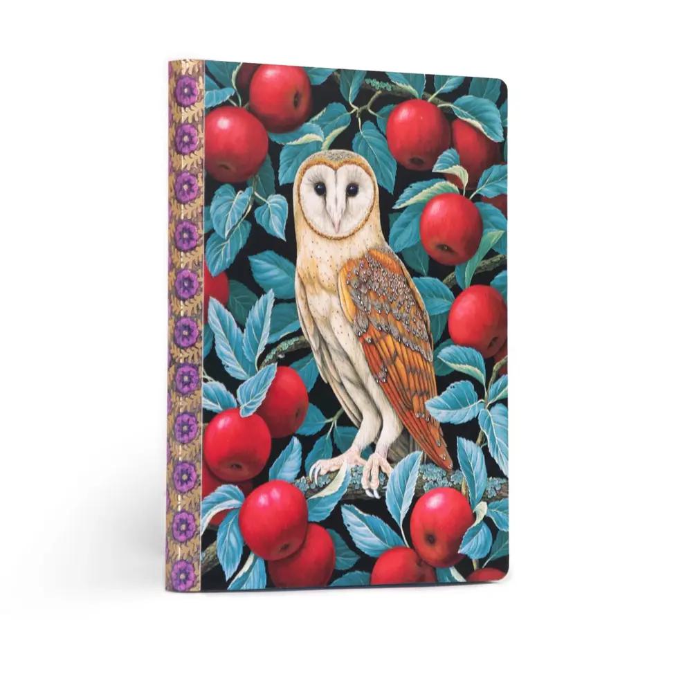 Eeboo, Journal, Art & School, Luxe, Gilded, Barn Owl, 891910